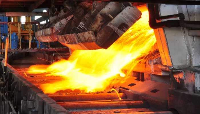 تولید فولاد خام از آهن